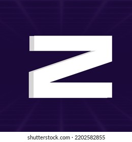 Pixel retro arcade game style font design, 3d alphabet, letters and numbers vector illustration