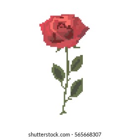 5,148 Pixel rose Images, Stock Photos & Vectors | Shutterstock