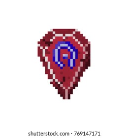 Pixel rune for games and websites