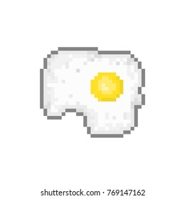 Pixel scrambled eggs for games and websites