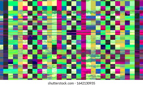 Pixel screen, glitch background, noise vector texture. digital abstract design.