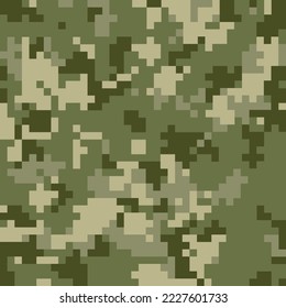 Texture Military Camouflage Seamless Pattern Abstract Army And