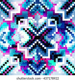 pixel seamless pattern grunge texture