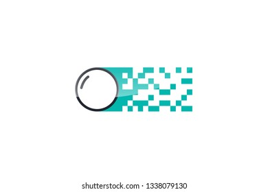Pixel Search Logo Inspirations Template