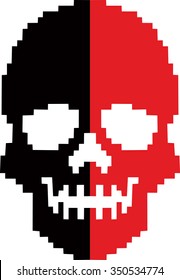  pixel skull