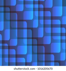 Pixel square pattern,background blue color