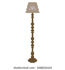 pixel stand lamp isolated