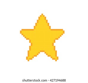 Pixel Star Illustration