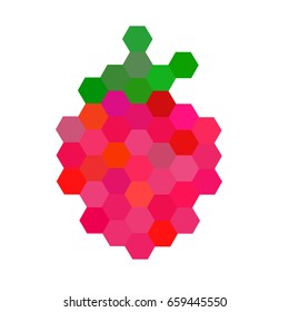 pixel strawberry