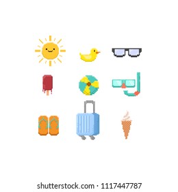 Pixel summer elements.8bit.