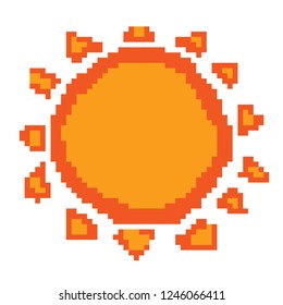 a Pixel sun