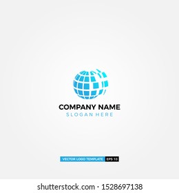pixel tech logo design, modern digital technology