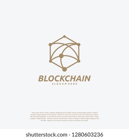 Pixel technology logo designs concept vector, Network Internet logo symbol, Digital Wire logo