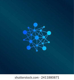 Pixel technology logo designs concept vector, Network Internet logo symbol, Digital Wire logo