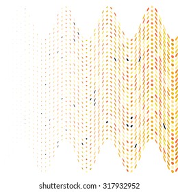 Pixel Texture for design. Abstract geometric shape. dotted Background with place for your text. Halftone digital effect