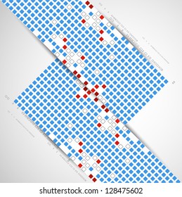 Pixel theme. Vector background.
