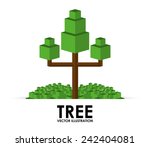 pixel tree design