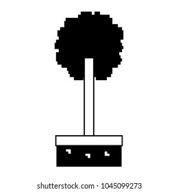 pixel tree grass nature ecology