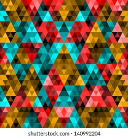 Pixel Triangle Pattern