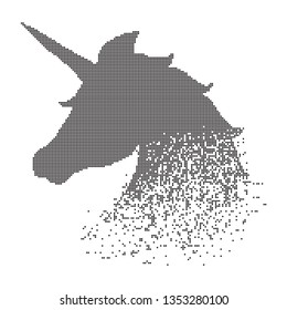 Pixel Unicorn Horse