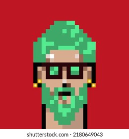  pixel vector avatars.