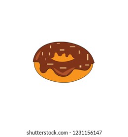 pixel vector donut