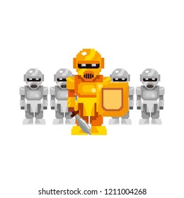pixel video game