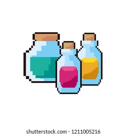 pixel video game