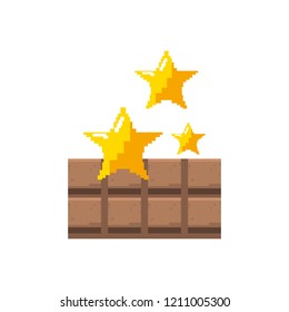 pixel video game