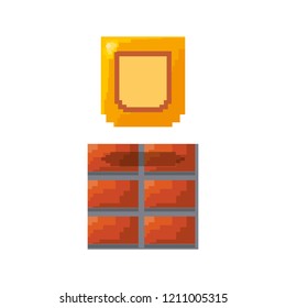 pixel video game