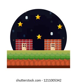 pixel video game