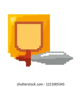 pixel video game