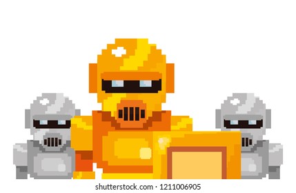 pixel video game