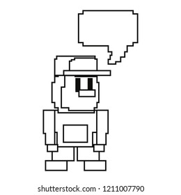 pixel video game