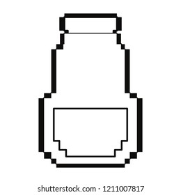 pixel video game bottle potion