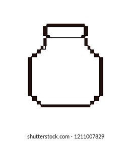 pixel video game bottle potion