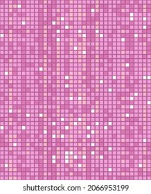 Pixel violet background, textured purple square mosaic, vector illustration 10eps.