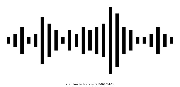 pixel voice wave message icon
