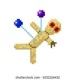 Pixel voodoo doll for games and websites