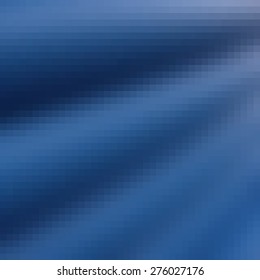 pixel wave curtain blue gradient background