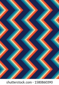 Pixel wave rainbow, background. Seamless pattern texture. Vector illustration for website, card, poster. Pixel art 8 bit
