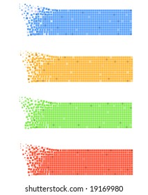 pixel web banners