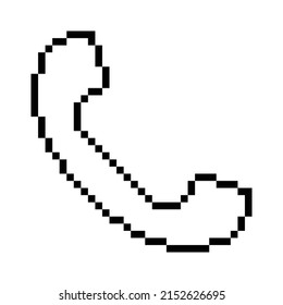 Pixel XXXX Symbol.  Vektorpixel art DDD 8 bit Logo für Spiel