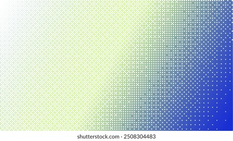 Pixelated bitmap gradient Y2K aesthetics texture. Neon gradient dither pattern background. 8 bit video game screen wallpaper. Retro glitchy pixel art illustration. Abstract vector illustration