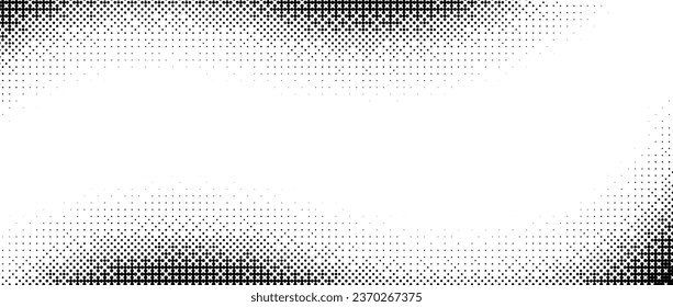 Textura de gradiente de onda de mapa de bits pixelado. Fondo de patrón de color negro y blanco. Resumen de un patrón brillante ondulado. fondo de pantalla de videojuegos de 8 bits. Ilustración de arte de píxel ancho retro. Vector