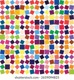 a pixelated color grid pattern