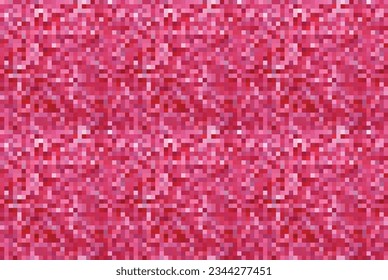 Pixelated Colorful Vibrant Geometric grid modern abstract pixel Noise Vector texture, Tile seamless pattern background