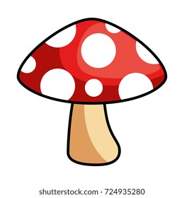 pixelated game mushroom icon