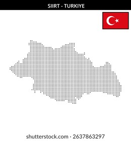 Pixelated map visualizes Siirt's layout