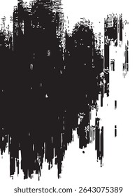 Pixelated Noise Resembling Old Video Screens or Comic Book Print for Retro, Distorted, or Digital Designs
